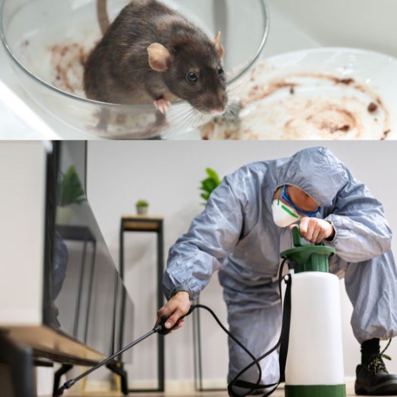 Symptômes d'infestation de rats